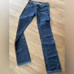 Citizens of Humanity Gorgeous Dark Denim Straight Leg Jeans
